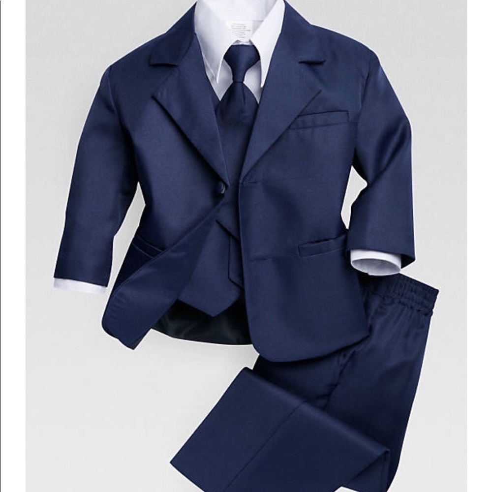 Peanut Butter Collection Toddler's Tuxedo, Indigo